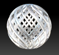 ball art nobel sla 3d print model - Mito3D