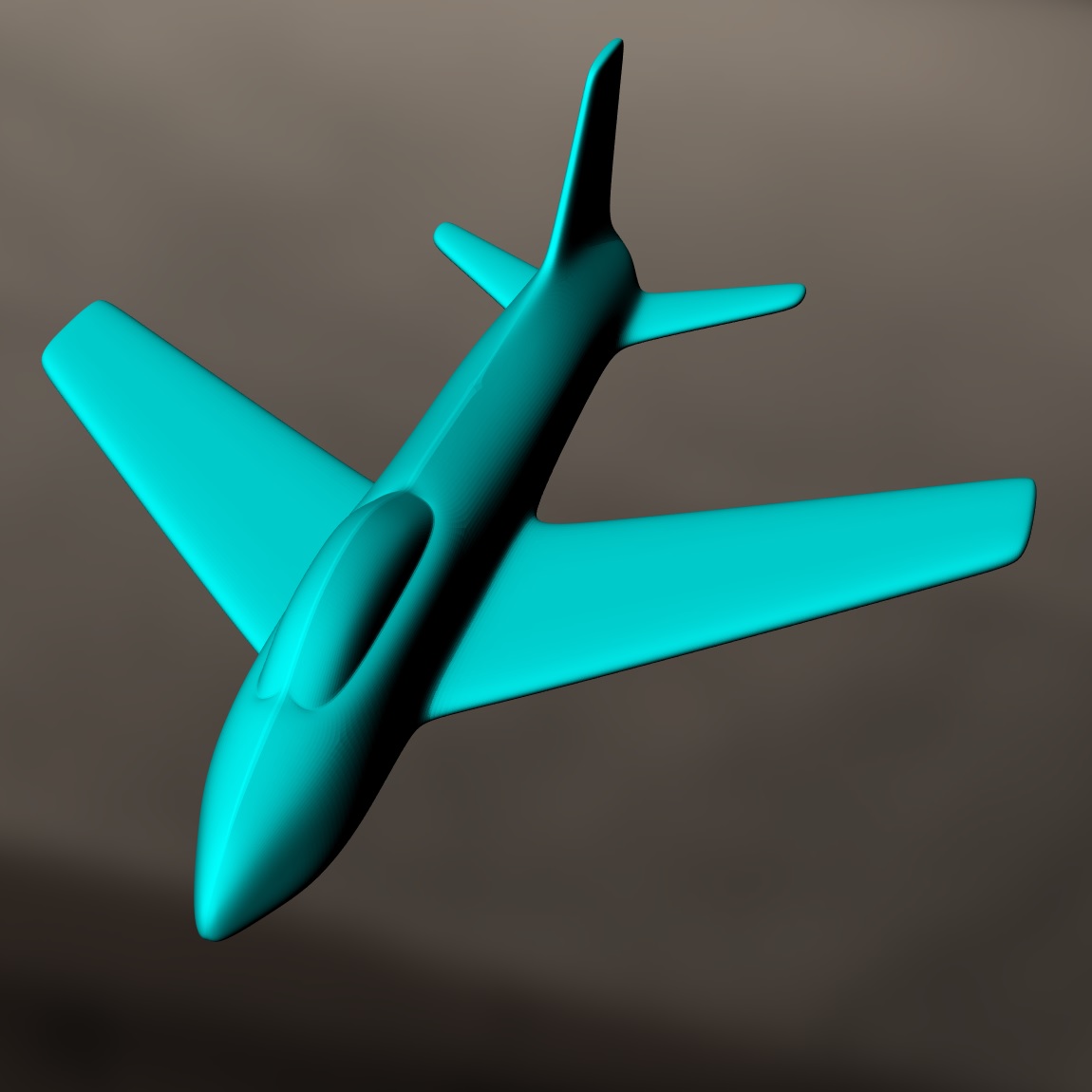 band Ebene 5 Kunst april Flugzeug Gummi 3D print model - Mito3D