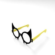 básica óculos a moda acessório da base de dados vidro 3d print model - Mito3D