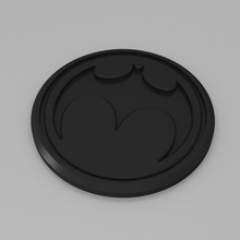 bat bevanda coaster 1 articoli per la casa batman vs superman 3d print model - Mito3D