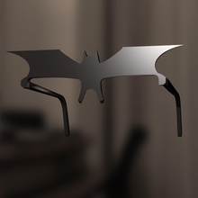 bastão de óculos a moda acessorie da base dados morcego junho 3d print model - Mito3D