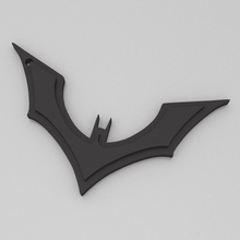 bastão de anel chave 2 a moda batman vs superman 3d print model - Mito3D