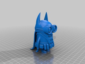 bate súbdito los juguetes de batman minion 3d print model - Mito3D