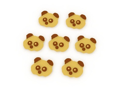 Urso biscoitos ecka urso 3d print model - Mito3D