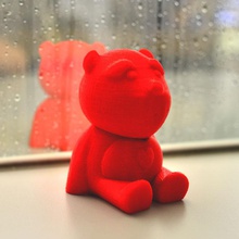 bear heart - Spielzeug 3d print model - Mito3D