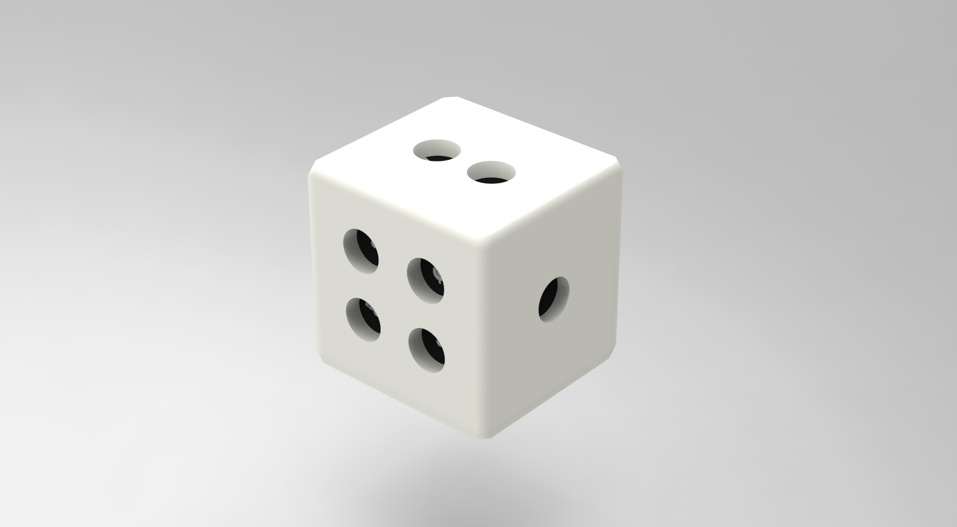 bg - monopoly dice toys 3D print model - Mito3D