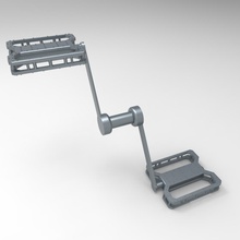 pedal de bicicleta as ferramentas moto 3d print model - Mito3D