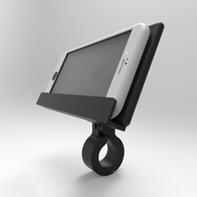 de vélo téléphone portable titulaire montage électronique les gadgets vélos la cage 3d print model - Mito3D