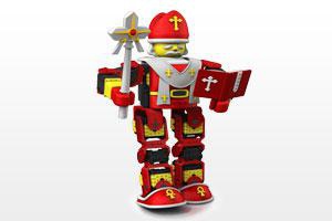 évêque les jouets xyz bolide robot 3d print model - Mito3D