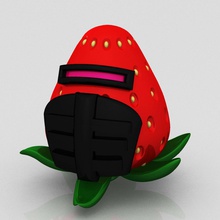 black ops strawberry 1 toys day 3d print model - Mito3D