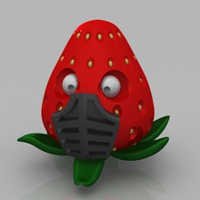 black ops strawberry 5 toys day 3d print model - Mito3D
