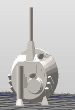 bmp2 turret 15mm17 tools 15mm 3d print model - Mito3D