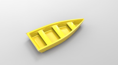 boat 1 toys 3d print model - Mito3D