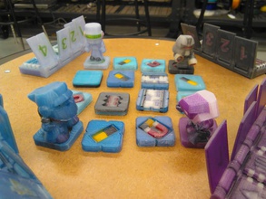 bot blitz grosse brute de bataille les jouets jeu plateau le robot dessus table jouet 3d print model - Mito3D