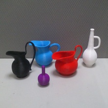 bottle set 4 housewares 3d print model - Mito3D