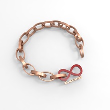 le bracelet art l'accessoire l'amour nobel de sla la saint-valentin 3d print model - Mito3D