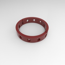 braccialetto moda accessorio amore nobel sla il giorno di san valentino 3d print model - Mito3D