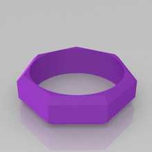 bracelet 6 fashion accessory base 3d print model - Mito3D