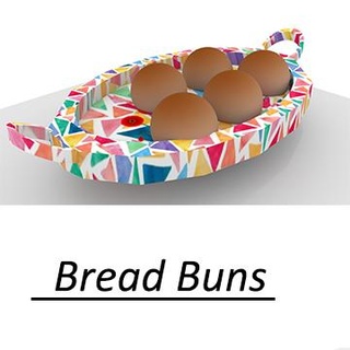 bread buns ohitsmeirish color 3d print model - Mito3D