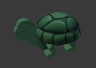 damızlık kaplumbağa oyuncaklar renk modeli lego 3d print model - Mito3D