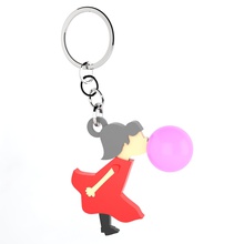 bubble gum day - keychain 3 fashion 3d print model - Mito3D
