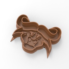 buffalo cookie cutter housewares cookiecutter 3d print model - Mito3D