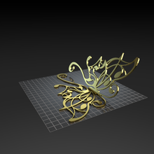 butterfly toys 3d print model - Mito3D