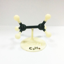 c2h6 la educación molecular estructura 3d print model - Mito3D