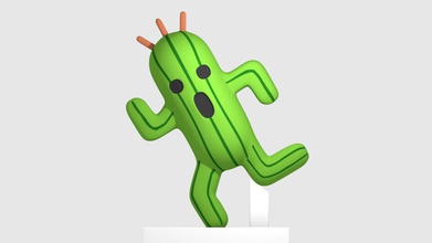 cactuars - Spielzeug Farbe rpg 3d print model - Mito3D