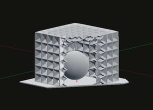 kafesli örgü kutusu temel küre oyuncaklar küp kafes Fileli 3d print model - Mito3D