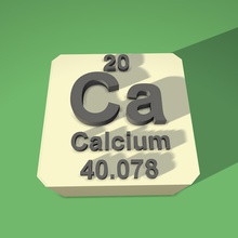 calcium periodic table fridge magnet art 3d print model - Mito3D