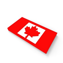 Kanada Flagge Ausstecher Kanada-Tag Haushaltswaren Kanada-Flagge cookie cutter der 1 Juli 3d print model - Mito3D