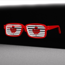 Kanada Spektakel 4 Mode Kanada-Tag Brille Juni spectacle frames 3d print model - Mito3D