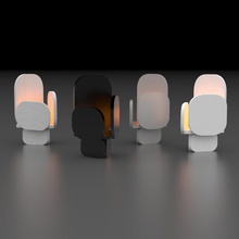 supporto di candela 1 articoli per la casa portacandele 3d print model - Mito3D