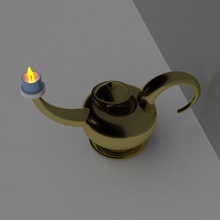 supporto di candela 5 articoli per la casa candleholder5 3d print model - Mito3D