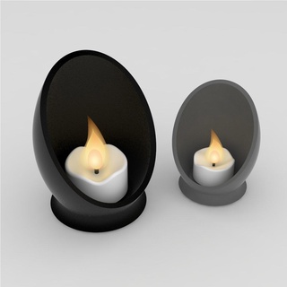 candle holder loft erick XYZprinting free-downloadable 3D models | Housewares Candle Holder_Loft year's eve 3d print model - Mito3D