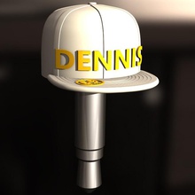 cap jack dennis a moda pac de telefone 3d print model - Mito3D