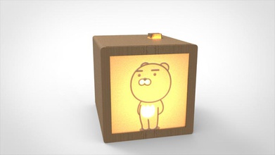 card-mood light housewares moodlight 3d print model - Mito3D