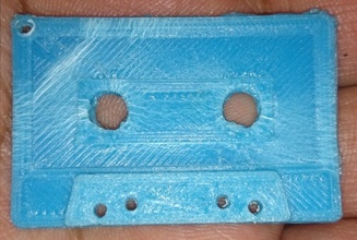 cassette keychain toys key chain 3d print model - Mito3D