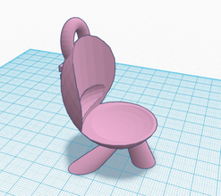 Stuhl - Spielzeug 20150423-Stuhl 3d print model - Mito3D