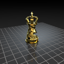 di scacchi office sla 3d print model - Mito3D