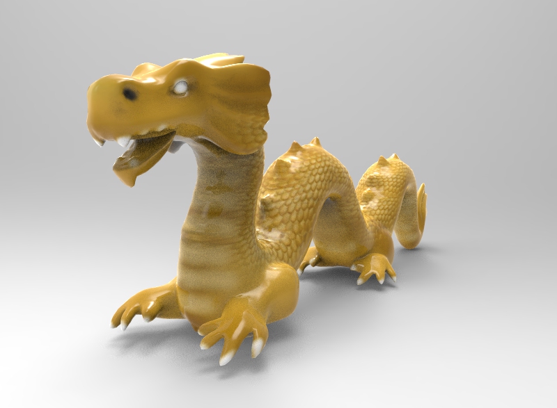 chinese dragon art color creature dragons monster 3D print model - Mito3D