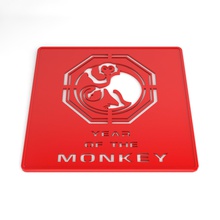 año nuevo chino niños plantilla 9 la educación los el mono galería de símbolos 3d print model - Mito3D