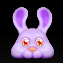 chinese zodiac sign - rabbit toys color mixed bag 3d print model - Mito3D