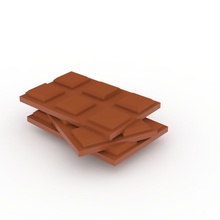 barra de chocolate brinquedos o 3d print model - Mito3D