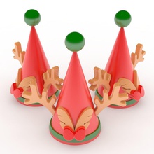 christmas hat decoration housewares 3d print model - Mito3D