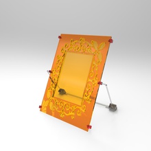 christmas photo frame housewares 3d print model - Mito3D