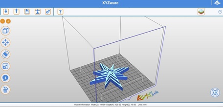 christmas star housewares 3d print model - Mito3D