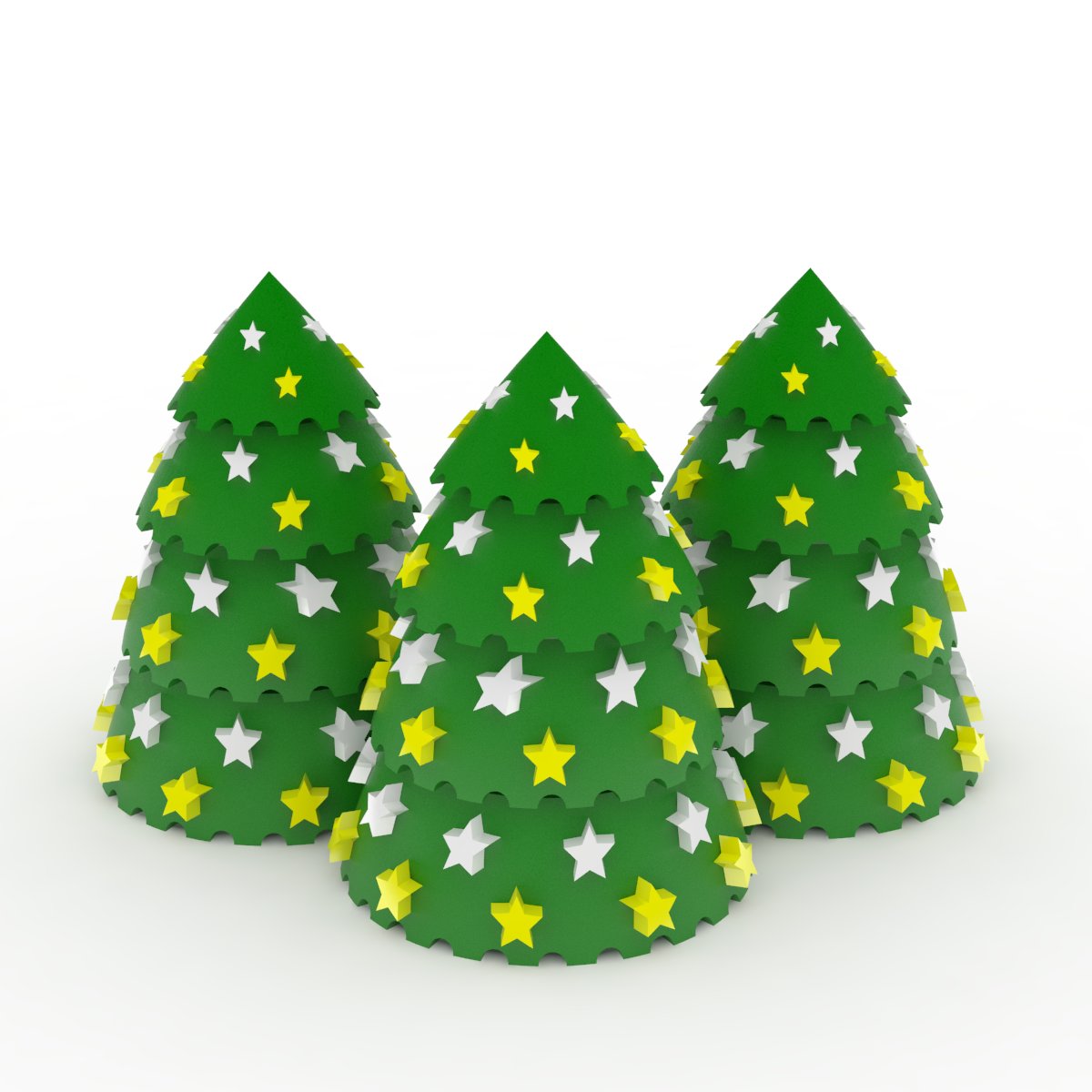 christmas tree decoration 2 housewares 3D print model - Mito3D