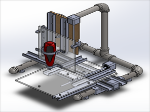 cnc machine tools dremel gantry robot 3d print model - Mito3D